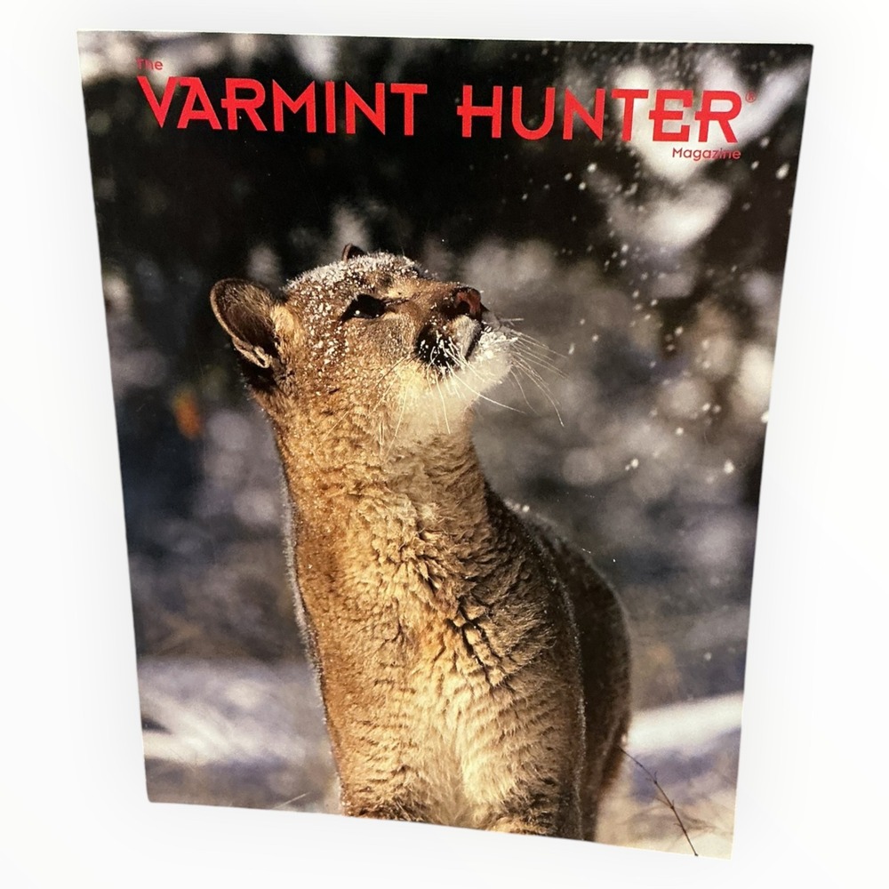 Varmint Hunter Magazine January 2003 Issue 45 Cougar Coyote Predator Hunting